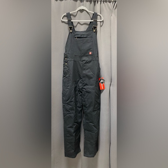 Firestone Mens Overalls - Warm Insulated Bib Overalls for Men Black Color - L - Picture 5 of 9